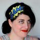 Illustration for article titled Comic book headbands for that retro nerd look